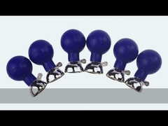 Volwassen Herbruikbare EKG Zuigelektroden en Ledematenklemmen, Ag/AgCl