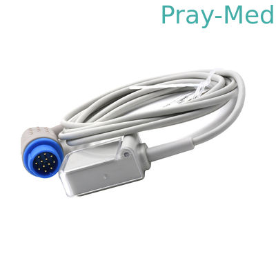 kopen 12PIN Biolight SpO2-adapterkabel Vrouwelijke 9-pins D-Sub-connector 15-027-0005 online vervaardiging