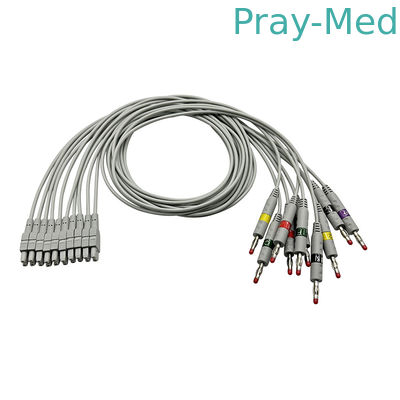 kopen GE Marquette MAC EKG Leadwire Met Banana / Clamp Adapter TPU 0.9M 2016032-001 online vervaardiging