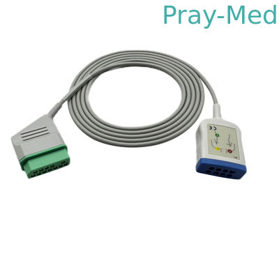 kopen Compatibel Nihon Kohden Ekg Trunk Cable Jc-906pa 6 Lead To 12 Pin Connector online vervaardiging