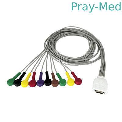 kopen Biocare EKG Holter kabel voor 12 Lead Snap Connector IE10 1,1cm online vervaardiging