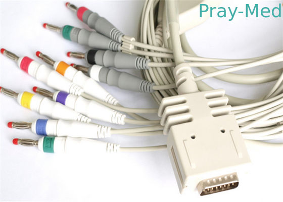 kopen Burdick EK 10 Kabel Ééndelig Type 4mm van E350 Burdick Ekg de Einden van de Contactdoosbanaan online vervaardiging