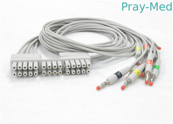 kopen Mortara Eli230 ECG/electrocardiogramkabel met Materiaal 9293-046-60 van 10 Looddraden TPU online vervaardiging