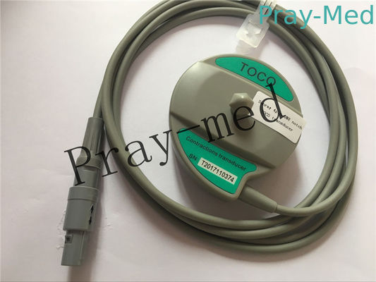kopen Van de de Omvormersonde van de zonnestraalsrf618k9 Ultrasone klank de Foetale Monitor Toco 3m van Ctg Lengte online vervaardiging