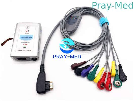 kopen DMS Materiaal van de de Kabeldms300-3a Holter Draad TPU van Holter ECG het Geduldige met Lood 10 online vervaardiging