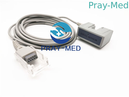 kopen Beschikbare het Waterval van de heersende stromingsetco2 Sensor voor de Monitor van het Protocolcapnography van  Phasein online vervaardiging