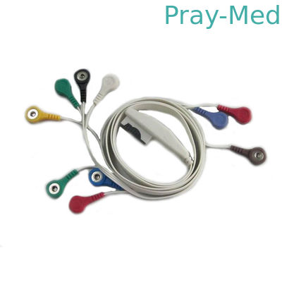 kopen Het 10-lood van MORTARA Ecg Holter Cable voor X12 9293-017-51 van H12 H12+ online vervaardiging