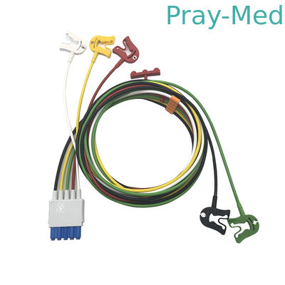 kopen Lengte 0.9m 5 loodm1971a ECG Geduldige Kabel met Klemtpu Jasje online vervaardiging