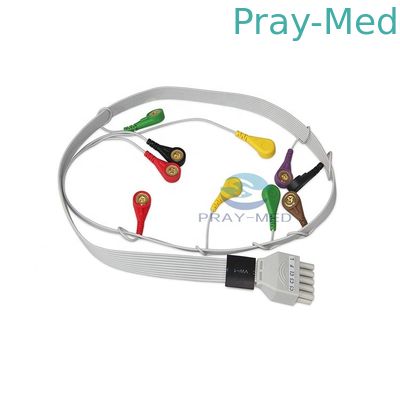 kopen De kabel TLC5000 2.8m van CONTEC Holter ECG lood 10 voor TLC5000 Dyniaic online vervaardiging