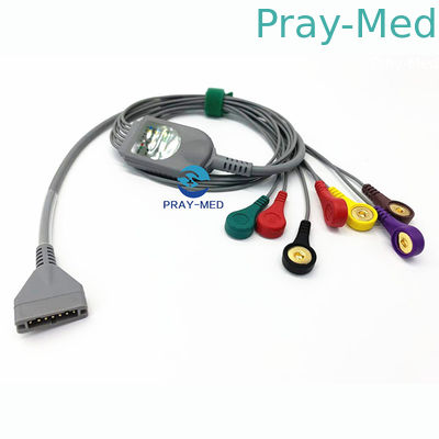 kopen Burdick Holter Ecg Cable en leadwire 7 Lood breken Schakelaar 3.6m online vervaardiging