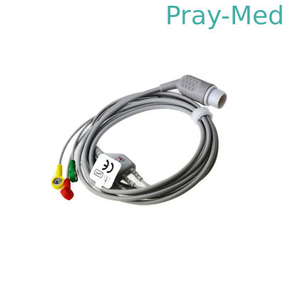 kopen Materiaal van de de Kabel Betrouwbare Medische TPU Kabel van HP M1733a ECG het Geduldige online vervaardiging