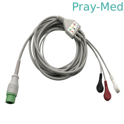 kopen De Kabel van Comenecg en leadwire voor Comen C30/het Lood van C40 3.6m 12pins 5 online vervaardiging