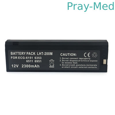 kopen pak van de de monitorbatterij van 12V 2300Mah het geduldige voor het Gewicht van Nihon Kohden ECG 750g online vervaardiging