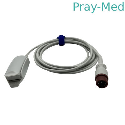 3m 10ft Biolight Spo2 Sensor Compatibel voor Volwassen de Klemuiteinde van Technologie van Biolight S10/S12 OXI