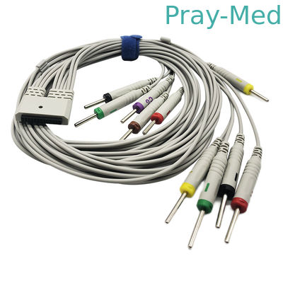 Medex10leads ECG electrocardiogram Holter Cable 26pins DIN 3,0 voor mecg-300 mecg-200