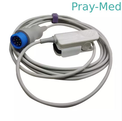Opnieuw te gebruiken Volwassen Spo2-de Sensorkabel van Sensorbiocare 10pin Spo2 Compatibel voor IM8 IM10 IM12