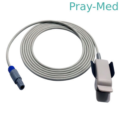 6 Pin Mindray Spo2 Sensor, Spo2 Probe Sensor Pak voor PM9000 / 8000 Kabels 3m/10ft TPU