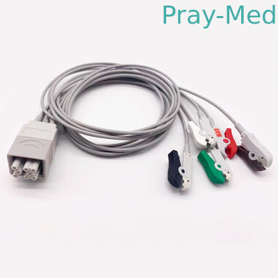 Multi-link ECG Holter kabel 5 Lead Clip 1.1m voor GE SEER 1 jaar garantie