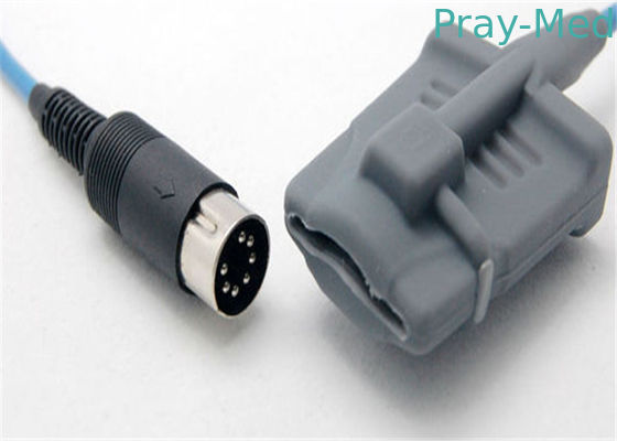 Van de Sensorkorea van Schiller de Volwassen Spo2 Kabel van het de Spaanderstpu Materiële Jasje
