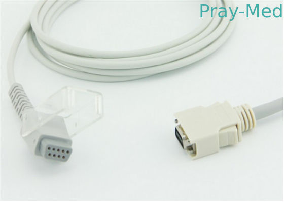 SCP - 10 Spo2-Adapterkabel voor Datascope 14 Spelden 8 Voet Lengte