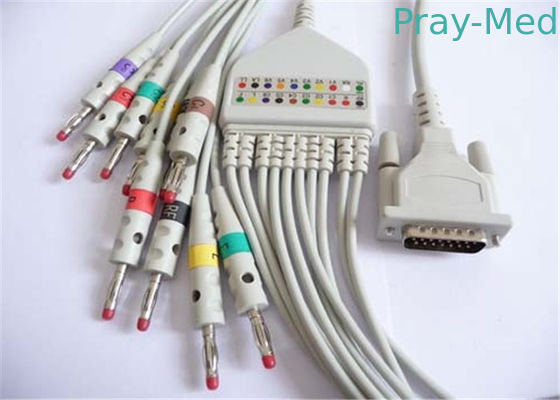 Compatibele HP/HP-de Kabel en het Looddraden van de Elektrocardiogrammachine