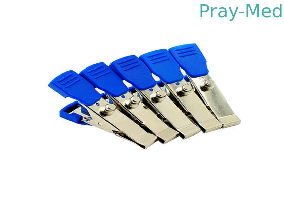 De Krokodilleklemmen van metaalekg, Krokodilleklemmen voor Ecg-Machines 5pcs/Reeks