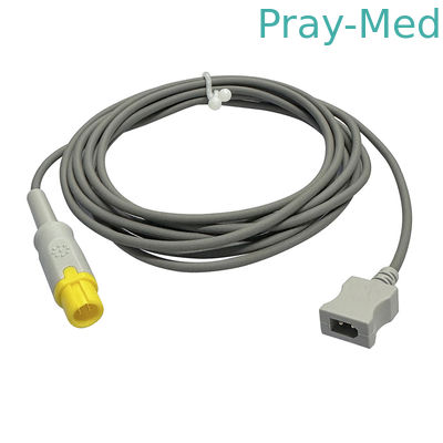Medische temperatuursensorverlengkabels voor Comen Ronde 2pin geel