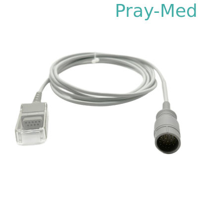 Compatibel Masi-mo 25pin tot DB9 Spo2 verlengkabel LNCS 3376