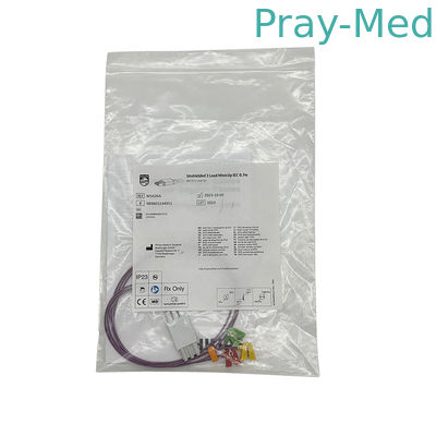 Neonatale EKG-kabelset Onbeschermd 3 Lead Miniclip IEC 0.7m M1626A 989803144951