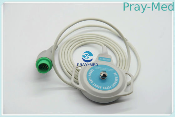 Foetale Ultrasducer de Omvormersonde van Huntleighoxford het Kostuum van de 3 Meterkabel voor Sonicaid