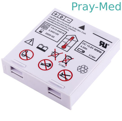 4.3ah de Vervanging Schiller Defigard 5000 Argus PROlifecare van het batterijpak 2 3.940100 2.200132