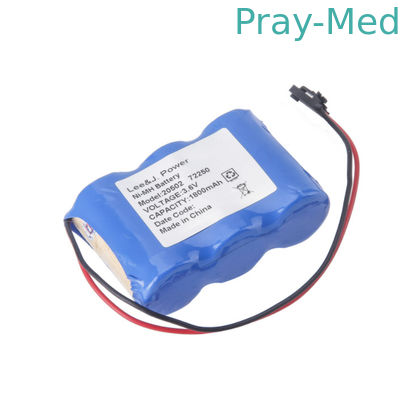 1900mAh medische Vervangingsbatterij Lumiview 20502 Welsh Allyn 72250 Blauwe Kleur