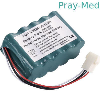 12 de Medische apparatuurbatterijen Ni-MH bsm-2301 bsm-2303 van de maandengarantie bsm-2300