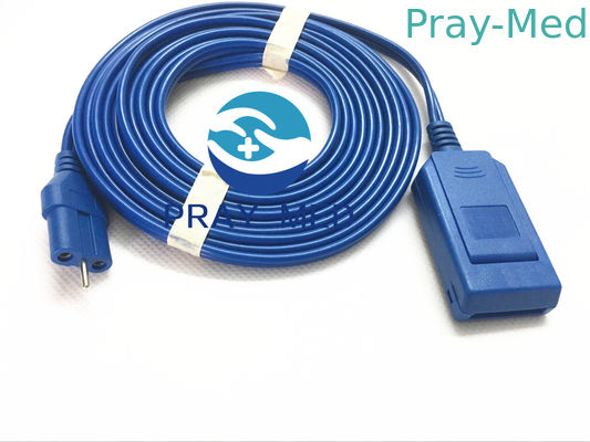 Pvc 3m Kabel van de Diathermie de Geduldige Plaat voor Electrosurgical-Grondstootkussen