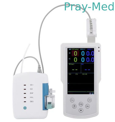 SpO2etco2 Klasse II de Handbediende Monitor MG1000 van het Anesthesiegas