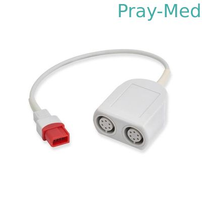 Spacelabs Dubbele 0.3m Kabel 700-0028-00 TPU van de 10 Speldibp Convertor