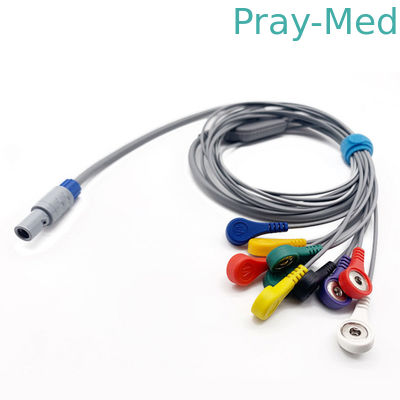 OEM ODM Biomedische 10 Lood 14 Compatibele BI9000 AHA CEI van de Speldecg Kabel