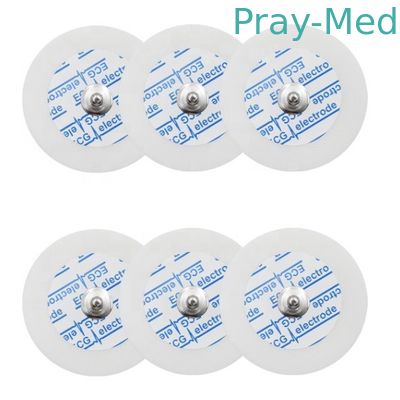 Witte Ronde Beschikbare ECG-Elektroden Medische Volwassen 50mm Diameter