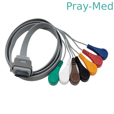 Biomedisch de kabeltpu Jasje van bi Ecg Holter van het Instrumentenbi9800/9000 7 Lood