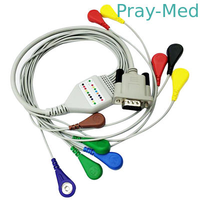 Shidaishuma 15 Speldlengte 0.9m Kabel 10 van Holter ECG Lood met Breuk