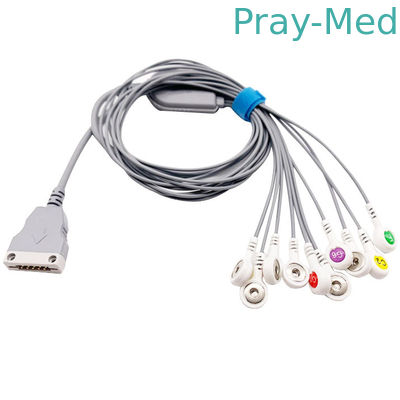 Beneware 10 Lood ECG Holter Cable met Ce en ISO13485 voor Beneware ct-086