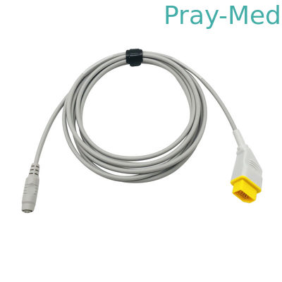Compatibele IBP de Adapterkabel van Nihonkohden aan Omvormer 14 van B Bruan Speld