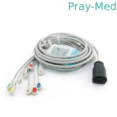 Zoll Defibrillators 10 de Kabel van Loodecg, Ecg-Boomstamkabel voor M/e-Reeks