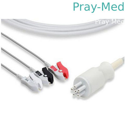 Van de het Gewichts Nylon Stop van de Colinbp88s ECG de Geduldige Kabel 0.7lb Gouden Geplateerde Spelden