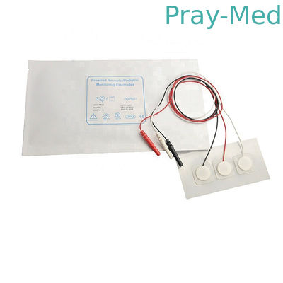 Beschikbaar de Controleelectordes Wit Bij pasgeborenen/Pediatrisch 30mm*50mm van Prewired