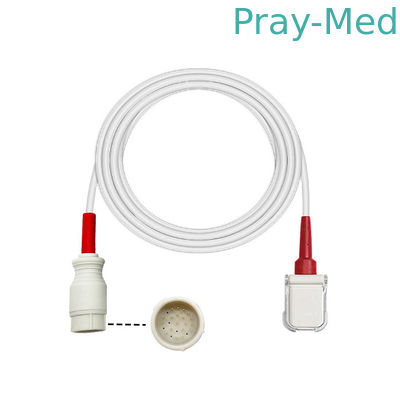 9Pin DSub aan 25 Pin Spo 2 Adapterkabel 2.4m de Rode 25 lncs-10 Reeksen van